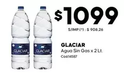 Glaciar - Agua Sin Gas x 2 Lt. Cód:14587