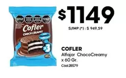 Cofler - Alfajor ChocoCreamy