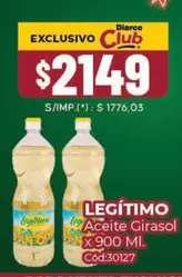 Legítimo - Aceite Girasol