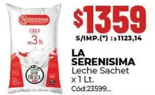 X$ - Leche Sachet