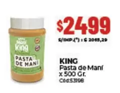King - Pasta de Maní