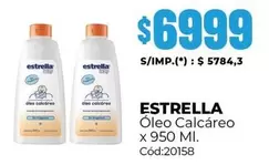 Estrella - Óleo Calcáreo