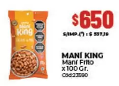 King - MANÍ KING