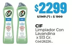 Cif - Limpiador Con Lavandina