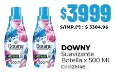 Downy - Suavizante Botella x 500 MI.
