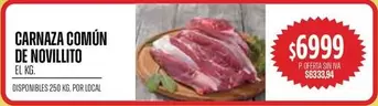 CARNAZA COMÚN DE NOVILLITO