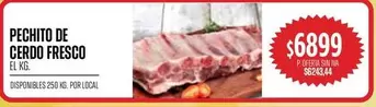 PECHITO DE CERDO FRESCO