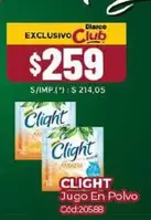 Clight - Jugo En Polvo Cód:20588