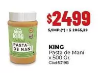 King - Pasta de Maní