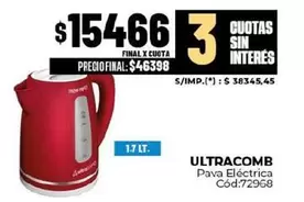 Ultracomb - Pava Eléctrica Cód:72968