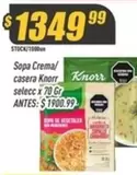 Knorr - Sopa Crema/casera
