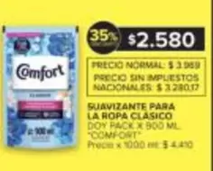 Comfort - SUAVIZANTE PARA LA ROPA CLÁSICO