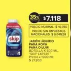 Skip - JABÓN LÍQUIDO PARA ROPA PARA DILLIN