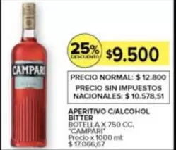 Campari - APERITIVO C/ALCOHOL