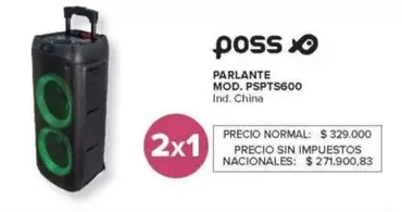 Poss - PARLANTE PSPT5600