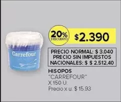 Carrefour - HISOPOS