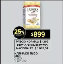 Pureza - HARINA DE TRIGO 0000