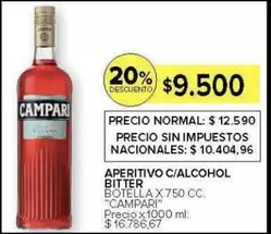 Campari - APERITIVO C/ALCOHOL