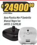 Mor - Base Plastica P Sombrilla