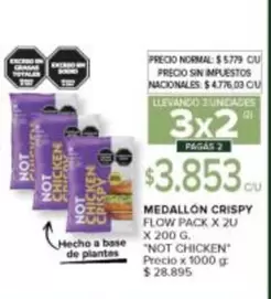 X$ - MEDALLON CRISPY