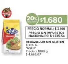 X$ - REBOZADOR SIN GLUTEN
