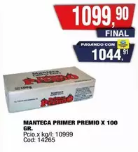 Primer - PRIMER PREMIO X 100