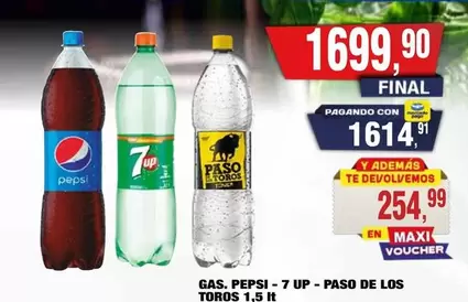 Pepsi - PEPSI-7 UP-PASO DE LOS TOROS