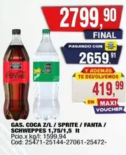 Fanta - COCA Z/L / SPRITE / FANTA/ SCHWEPPES
