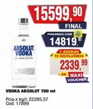 Absolut - VODKA 700 ml