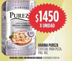 Pureza - HARINA ESPECIAL PARA PIZZA