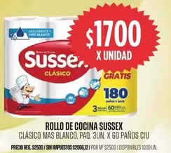 Sussex - ROLLO DE COCINA
