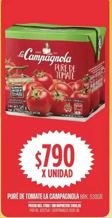 La Campagnola - PURE DE TOMATE