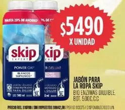 Skip - JABÓN PARA LA ROPA