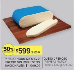 Primera marca - QUESO CREMOSO
