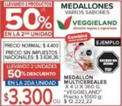 Veggieland - MEDALLONES