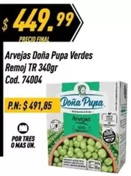 Doña Pupa - Arvejas Verdes