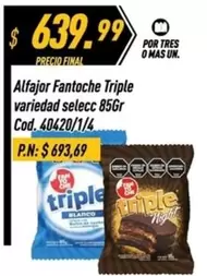 Fantoche - Alfajor Triple