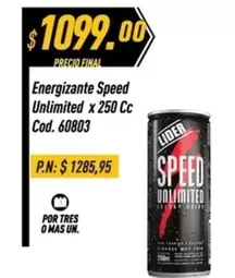 Speed -  Unlimited x 250 Cc