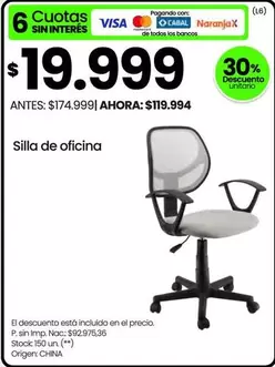 Origen - Silla de oficina