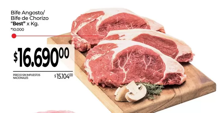 Best - Bife Angosto/ Bife de Chorizo