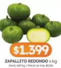 Redondo - ZAPALLITO REDONDO x kg