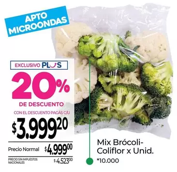 X$ - Mix Brócoli-Coliflor x Unid.