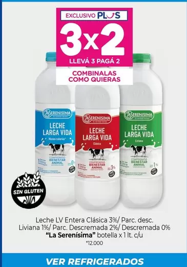 La Serenísima - Leche Larga Vida