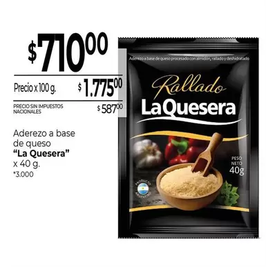 La Quesera - Aderezo a base de queso