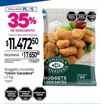 Amor - Nuggets crocantes