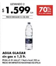 Glaciar - AGUA GLACIAR