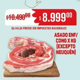 X$ - ASADO ENF/ CONG X KG