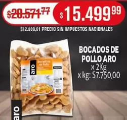 Aro - BOCADOS DE POLLO