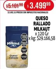Milkaut - QUESO RALLADO