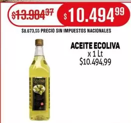 Ecoliva - ACEITE ECOLIVA